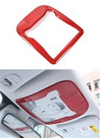 Dwindish Red ABS Car Interior Decoration Mouldings Reading Light with Card Slot Trim Cover for Jeep Renegade 2015 up