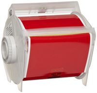 Brady 113119 GlobalMark 100' Length x 4" Width, B-595 Vinyl, Red Indoor/Outdoor Tape