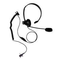 Maxtop AHDH1000-Y3 Two Way Radio Over Head Headset Boom Mic for Vertex Standard VX-110 VX-130 VX-131