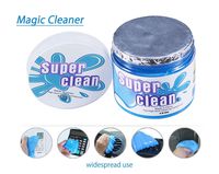 XQJY Keyboard Cleaning mud,Slime Dust Cleaner, Magic Cleaning Gel for Keyboard Phone Laptop Car Interior etc Super Clean Cleaning Mud.160G(Blue)