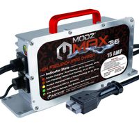 MODZ Max36 15 AMP EZGO Marathon Battery Charger for 36 Volt Golf Carts