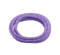 MD Premium 8' Cord Cover Prevents Cord Tangling - Purple