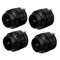 Audiopipe ATQ-1550 1-Inch 200W Aluminum Titanium Tweeter (4 Pack)