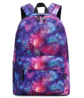 Abshoo Lightweight Water Resistant Galaxy Backpacks For Teen Girls Boys School Bookbags (Galaxy Navy)