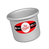 Fat Daddio's PRD-23 Round Cake Pan, 2 x 3 Inch, Silver