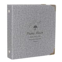 Borya 100 Pockets Mini Photo Album for Fujifilm7s 8 8+ 9 Instax Mini Camera/HP Sprocket Photo Printer/Polaroid Snap, Z2300, SocialMatic Instant Cameras & Zip Instant Printer (Gray, 100 Pockets)