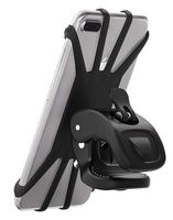 Bovon 360°Rotation Bike Phone Mount, Phone Holder for Bicycle, Motorcycle Handlebars, Fits for Smartphones (4.5''-6.5'')