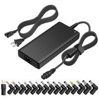 ZOZO 70W 15-20V Slim Universal Laptop Power Adapter Charger for Acer Asus Toshiba Dell Lenovo IBM HP Compaq Samsung Sony Gateway Fujitsu Ultrabooks Power Supply Cord DC 15v 16v 18.5v 19v 19.5v 20v