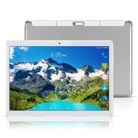 CHAOHENG 10.1 Inch Tablet,Octa Core,RAM 4GB,ROM 64GB,1280X800 HD IPS,3G Dual SIM Wcdma+GSM Phone,8.0MP Camera,Android 7.0-Silver