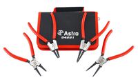 Astro Pneumatic Tool 94221 7" 4-Piece Internal/External Cr-V Snap Ring Pliers - 0.067"