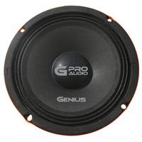 Genius GPRO-M0310 10" 600 Watts-Max Super Slim Midrange Car Audio Speaker 4-Ohms
