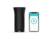 Wynd Plus - Smart Portable Personal Air Purifier for Travel, Home, Office with Detachable Air Quality Tracker - Black Matte