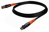 Bespeco Instrument Cable, Black & Orange, 20 Feet (SLFM600)