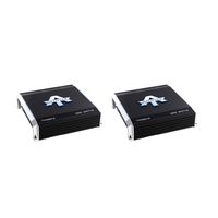 Autotek 1200 Watt 2 Channel Amplifier Audio Stereo Class A/B Power Amp (2 Pack)