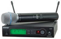 Shure SLX24/BETA87A Handheld Wireless System, J3