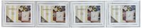 David Tutera Whitewash Frame - 3.5 x 5 inches - 4 Pieces