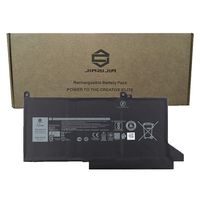 JIAZIJIA DJ1J0 Laptop Battery Replacement for Dell Latitude 7280 7290 E7280 E7290 7380 7390 E7380 E7390 7480 7490 E7480 E7490 Series Notebook PGFX4 ONFOH 451-BBZL 11.4V 42Wh 3500mAh 3-Cell