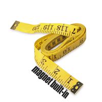 Ehdis 120 Inch 3 Meter Soft Tape Measure with Magnetic Tip, Flexible Magnetic Measure Tape for Auto Vinyl Wrap Measuring Tailor Sewing
