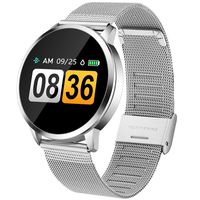 Pard Women's Smart Watch, 2019 Fitness Tracker with Heart Rate Blood Pressure Monitor for Ladies and Girls, Silver (9.5 inch)