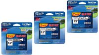 Brother Laminated Black On White Tape 6Pack (TZe2312PK)