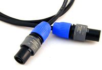 Conquest Sound N216 20 20-Foot 2 Pole Speakon Cable 16 Gauge 2 Conductor Wire and Neutrik NL2FC