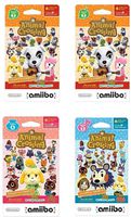 Nintendo Animal Crossing amiibo Cards Series 2, 2, 3, 4 for Nintendo Wii U and 3DS, 1-Pack (6 Cards/Pack) (Bundle) Includes 24 Cards Total