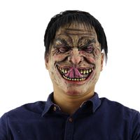 Hophen Creepy Halloween Scary Funny Cosplay Costume Mask for Adults Party Favors