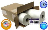 Doculam Hot Laminating Film 12-inch x 250-feet x 1-inch core (2 Rolls) 3.0 Mil Gloss