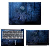 decalrus - Protective Decal Wolves Skin Sticker for Lenovo IdeaPad 320S (15.6" Screen) case Cover wrap LEideaPad320S_15-121