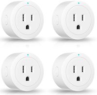 Smart plug google Amysen : Smart plug alexa, Smart Wifi Outlet, Smart plug, works with Alexa and Google Home, ETL Certified, Only Supports 2.4GHz Network, No Hub Required, Control from Anywhere.