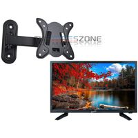 Supersonic SC-2411 24" LED 1080p 12 Volt AC/DC HDMI Widescreen HDTV + Wall Mount