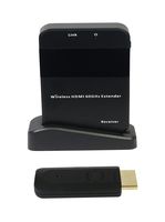 aCompatible Mini Wireless HDMI 60G Extender with Receiver Kit, up to 7 Meters in a Single Room, Uncompressed Signal, Nearly Zero Latency