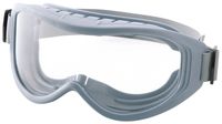 Sellstrom Top Vented, Odyssey II Gamma Ray and Autoclave Clean Room Eye Goggle, Scratch-Resistant, Anti-Fog, Clear Lens, Adjustable Neoprene Strap, Blue Frame, S80231