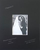 Amazon Photo Mats 16x20 Black Signature and Autograph Picture Mat for 8x10 Picture. Weddings, Baby Showers, Reunions