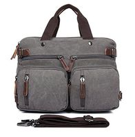 17.3 Inch Hybrid Multifunction Handbag Messenger Bag Laptop Briefcase Backpack