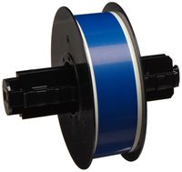 Brady B30C-1125-569-BL 100' Length x 1.125" Width, B-569 Hi-Performance Polyester, Blue BBP31 Low-Halide Tape
