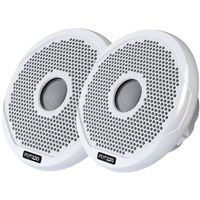 FUSION FR4021 4" Round 2-Way IPX65 Marine Speaker - 120W - Pair - White