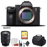 Sony Alpha a7 III Full Frame Mirrorless Digital Camera (Body Only) ILCE7M3/B - Bundle Kit with Sony FE 24-105mm f/4 G OSS Lens + More