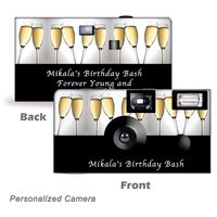 5 Toast of The Town Disposable Camera, Wedding, Party, Holiday, New Year's Eve