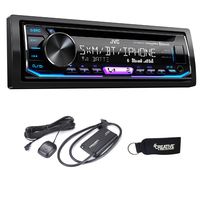 JVC KD-R990BTS CD Receiver w/Bluetooth, Includes SXV300 SiriusXM Satellite Radio Tuner