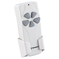 Westinghouse Lighting 7787000 Ceiling Fan and Light Remote Control, White