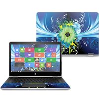 Mightyskins Skin Compatible with Hp Pavilion X360 14" (2017) - Flower Explosion | Protective, Durable, and Unique Vinyl Decal Wrap Cover | Easy to Apply, Remove, and Change Styles | Made in The USA