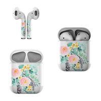 Skin Decals for Apple AirPods - Blushed Flowers - Sticker Wrap Fits 1st and 2nd Generation
