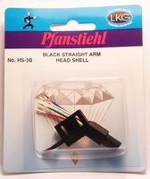 Headshell for Straight Tonearm Turntable with Gold Plated Leads