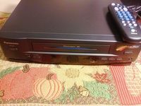 Panasonic Hi-Tech 4 Head VCR Omnivision VHS PV-4501 Video Cassette Recorder (mono)