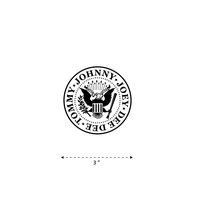 (TK-269) Ramones - Waterproof Vinyl Sticker for Laptops Tablets Cars Motocycles Bicycle Skateboard Luggage Or Any Flat Surface (3")