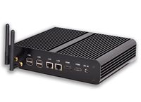 Ucaca Intel 5th Generation i7 Broad Well CPU NUC, 4K HTPC, Fanless Mini PC 16GB RAM, 512GB SSD, Intel HD6000 Graphics, 2HDMI, 2LAN, 1SPDIF, 4USB3.0, 4USB2.0, Wi-Fi, Windows 10 Pro