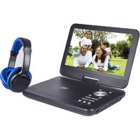 ONN SDVD1055-ONN 10in Bluetooth Portable DVD Player Kit with Bluetooth Headphones (Renewed)