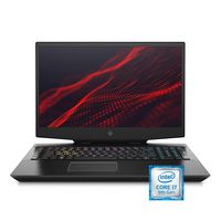 Omen by HP 2019 17-Inch Gaming Laptop, Intel i7-9750H, NVIDIA GeForce RTX 2060 (6 GB), 16 GB RAM, 512 GB Solid-State Drive, VR Ready, Windows 10 Home (17-cb0070nr, Shadow Black)