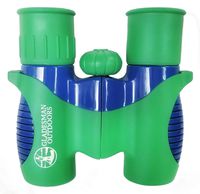 Kids Binoculars by Gladesman - 10x22 with neck strap, cleaning cloth, soft bag - compact, lightweight and foldable - for birding, travel, hunting, opera, stargazing, hiking and spy play